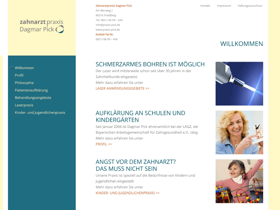 Angst vor dem Zahnarzt?